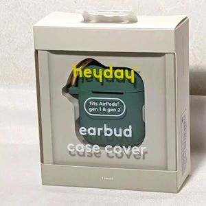 heyday AirPods gen 1 & gen 2 earbud case cover - teal - new in box!